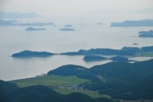 신안군 다도해 전경