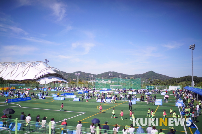 2019 그린스쿨 컵 대회가 9일 전주완산체련공원서 열렸다.
