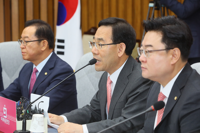 주호영 원내대표, 원내대책회의 발언, 사진=연합뉴스
