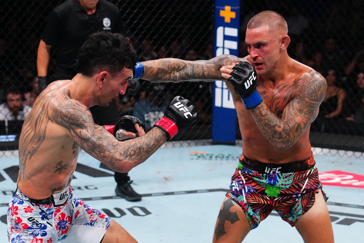 ‘다이아몬드’ 포이리에, 16년 격투기 커리어 마무리…마지막까지 ‘상남자’ 혈전 [UFC]