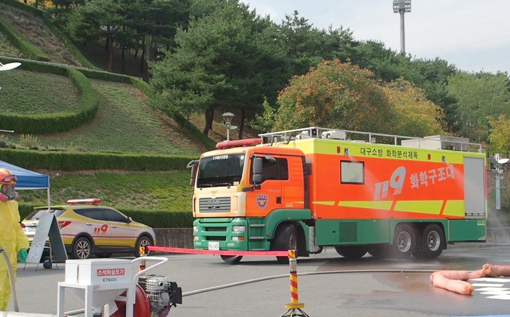 대구 식품공장서 가스 누출…직원 8명 병원 이송