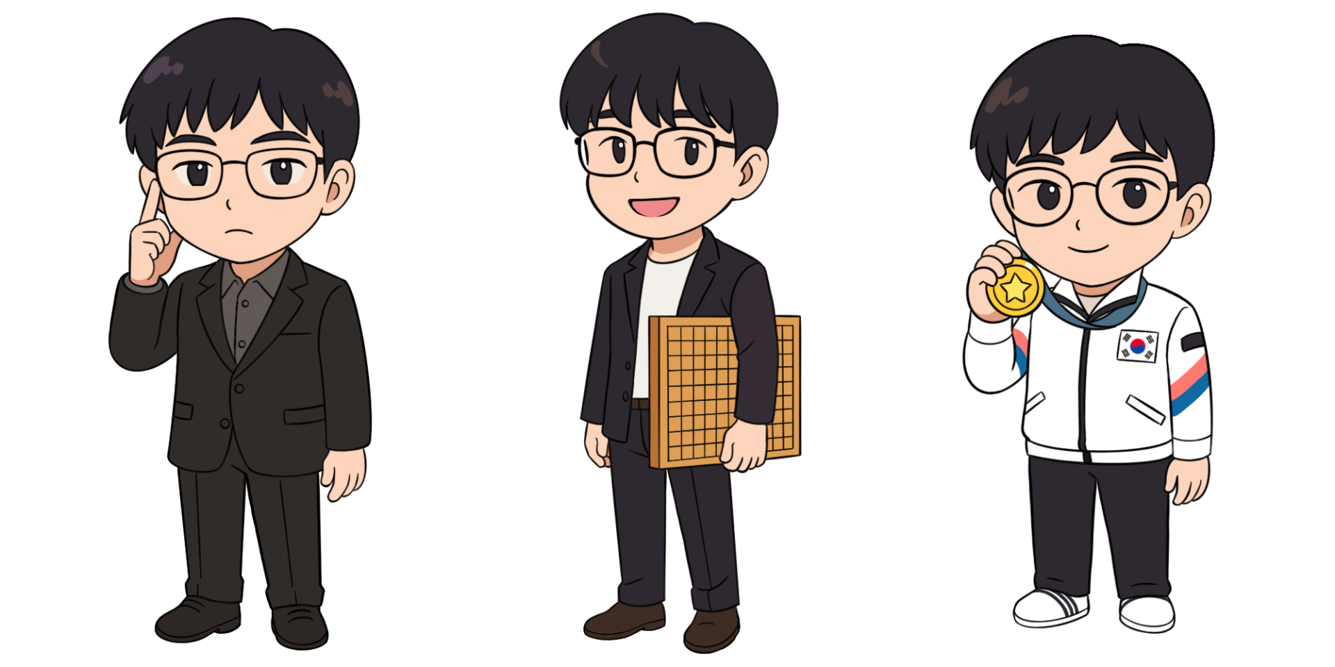 한국기원 ‘레전드 오브 바둑’, 신진서 게임 캐릭터·굿즈 출시